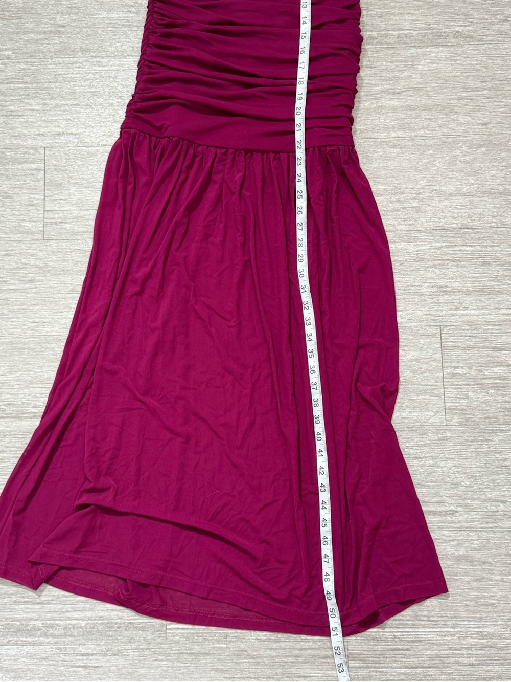 Runaway The Label Lillie Corset Maxi Dress Plum Mesh Strapless Formal XS NWT - Picture 4 of 8